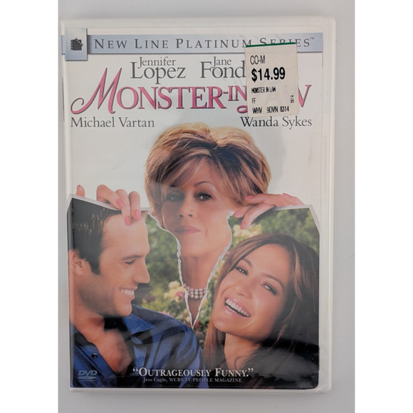 Monster-in-Law DVD (2005) Jennifer Lopez Jane Fonda‎ Romantic Comedy New Line - Picture 1 of 2